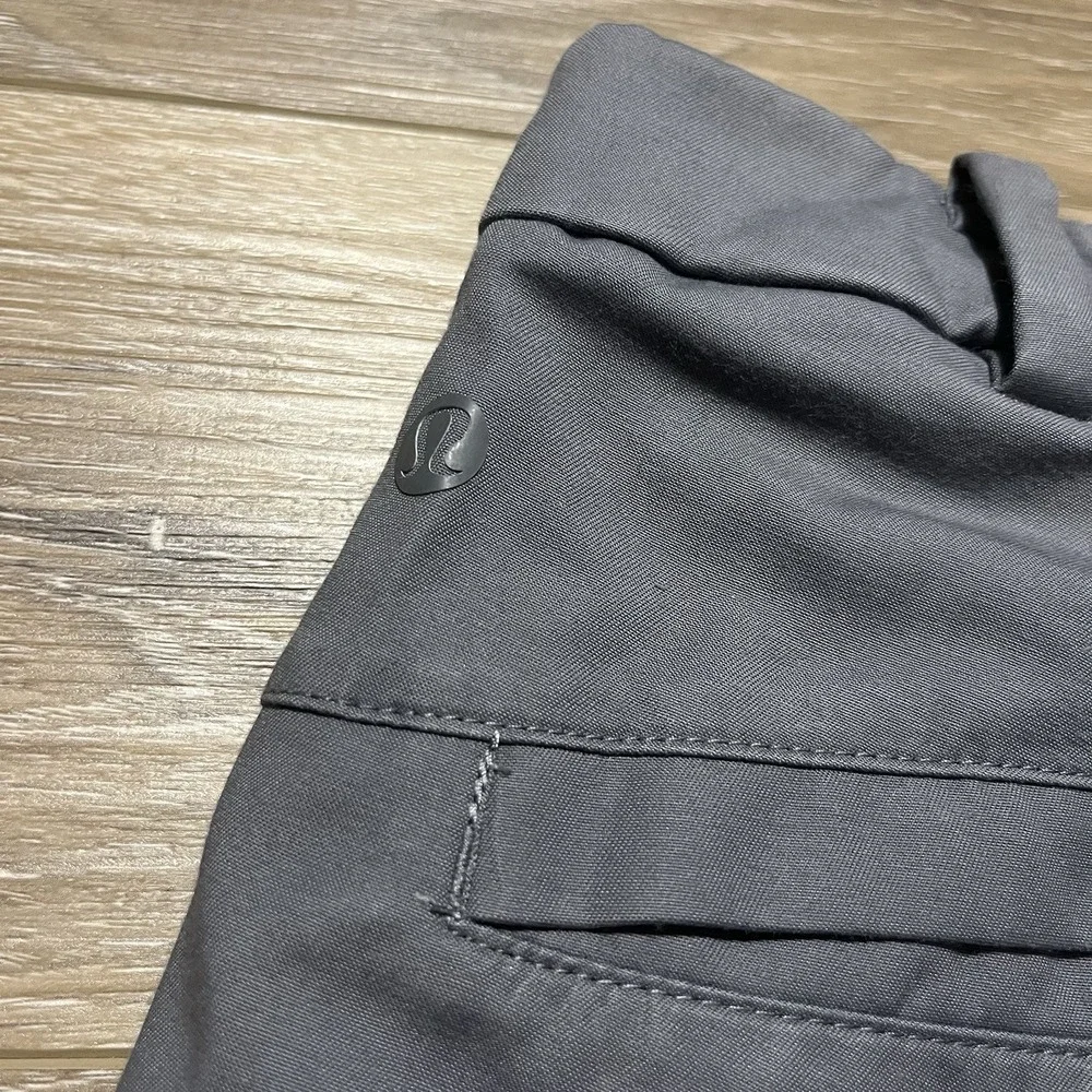 Lululemon Commission Pants Warpstreme Men's Gray LM5474S Classic Sz 34x33